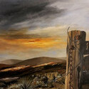 Lower Desert -  18” x 24”   Acrylic on canvas