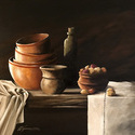 Flemish Bowls -  16” x 20”   Acrylic on canvas