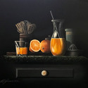 Oranges  16 x 20  Acrylic on Canvas